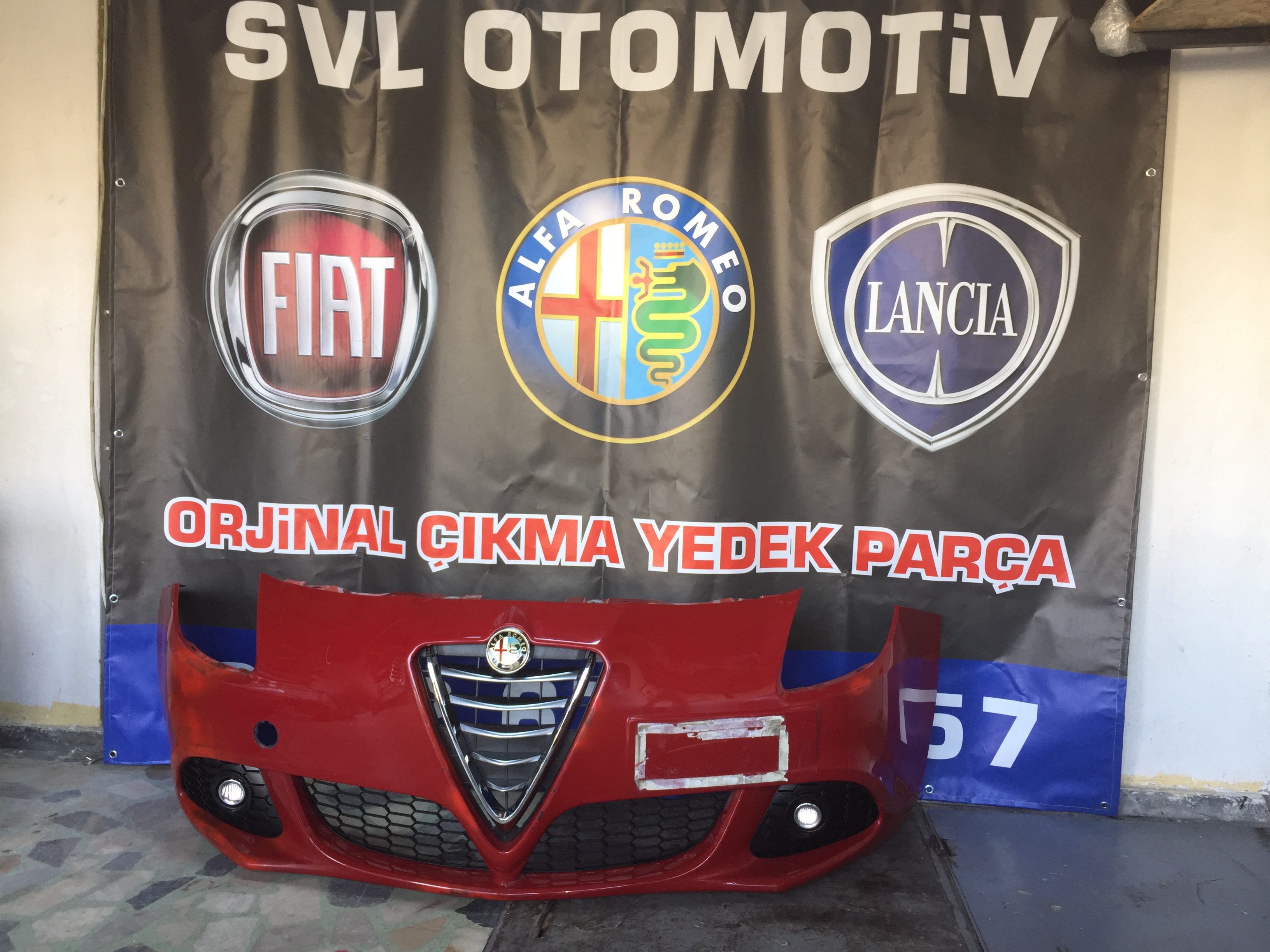 Alfa Romeo Giulietta Ã–n Tampon Dolu